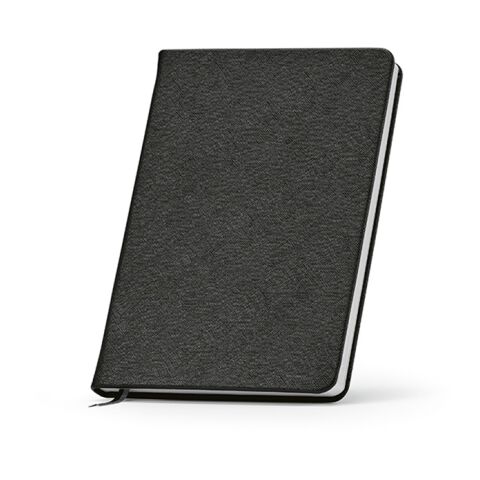 Wilde A5 Hardcover-Notizbuch aus rPU. 196 Seiten FSC-Papier 80gsm Schwarz | ohne Werbeanbringung | Nicht verfügbar | Nicht verfügbar | Nicht verfügbar