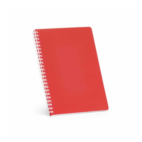 Horace A5 Spiralnotizbuch aus recy. PP. Softcover.70g/m². 160 Seiten. FSC®-zertifiziert. Rot