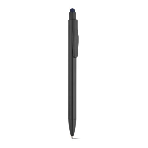 Twain Kugelschreiber aus recy. Aluminium, blau, Dokumental®-Tinte 0,5km Marineblau