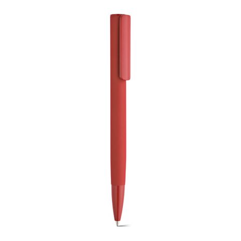 Svevo Kugelschreiber aus recy. Aluminium, blau, Dokumental®-Tinte 0,7km Rot