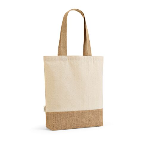 Puncak Einkaufstasche recy.Baumwolle (180 g/m²) und Jute (275 g/m²) Natur | ohne Werbeanbringung | Nicht verfügbar | Nicht verfügbar | Nicht verfügbar