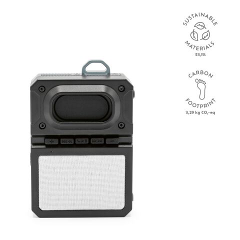 Soundo Lautsprecher recy.ABS 800 mAh Schwarz | ohne Werbeanbringung