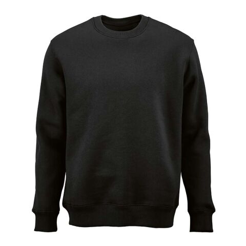 Nazaré Sweatshirt mit Rundhalsausschnitt. Bio-Baumwolle, recy. Baumwolle und rPET Schwarz | ohne Werbeanbringung | Nicht verfügbar | Nicht verfügbar | Nicht verfügbar