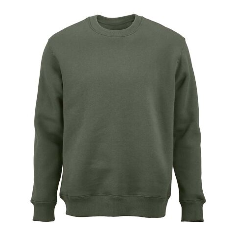 Nazaré Sweatshirt mit Rundhalsausschnitt. Bio-Baumwolle, recy. Baumwolle und rPET