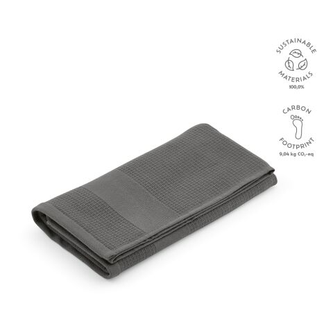 Boticelli XL Handtuch recy. Baumwolle 500 gsm EU anthrazit | ohne Werbeanbringung