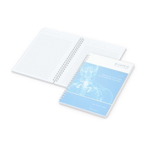 Notizbuch Spiralbindung Bizz-Book 80 Blatt Titel individuell bedruckt 4C-Quality
