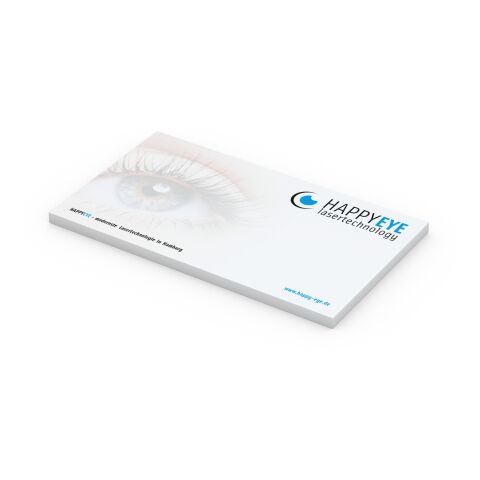 Haftnotizblock Basic 125 × 72 mm Format länglich