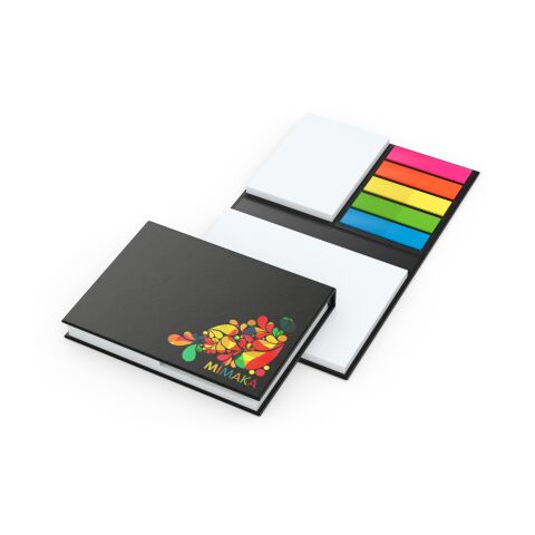 Haftnotiz-Set London Innenteil schwarz 50/50 Haftzettel 105 × 78 mm | Nicht verfügbar | Nicht verfügbar | Nicht verfügbar | Nicht verfügbar | ohne Werbeanbringung | weiß | glänzend