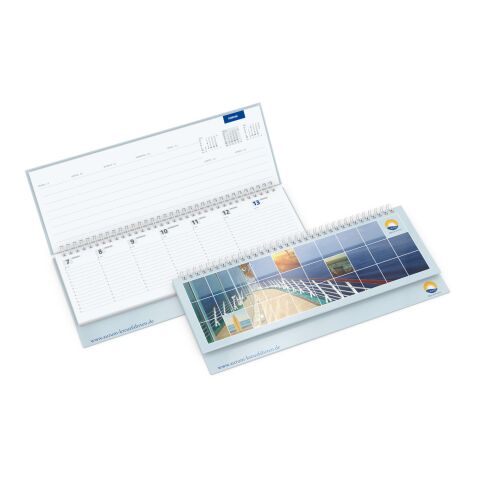 Tisch-Querkalender Master 1 Woche = 2 Seiten 8–21 Uhr 310 × 135 mm | 4C-Quality | Nicht verfügbar | Nicht verfügbar | Papier-Hardcover matt