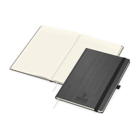 Notizbuch Mind-Book Kunstleder-Hardcover genarbt-farbig