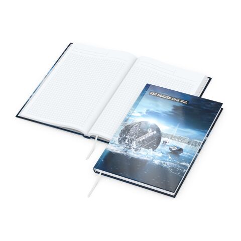Notizbuch Note-Book Ecken spitz Hardcover individuell bedruckt matt | Winkelkaro