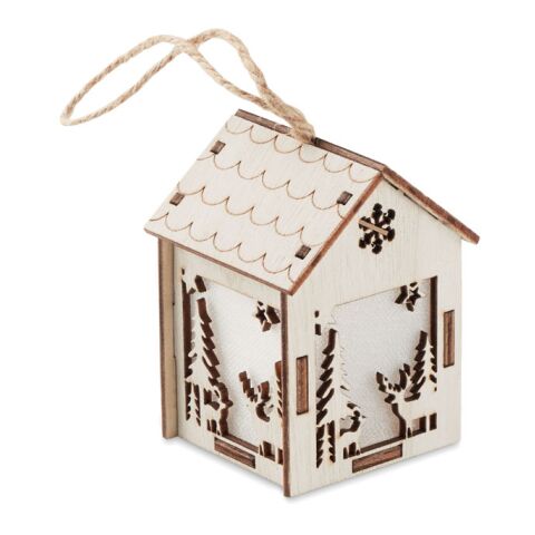 Anhänger Haus mit Licht