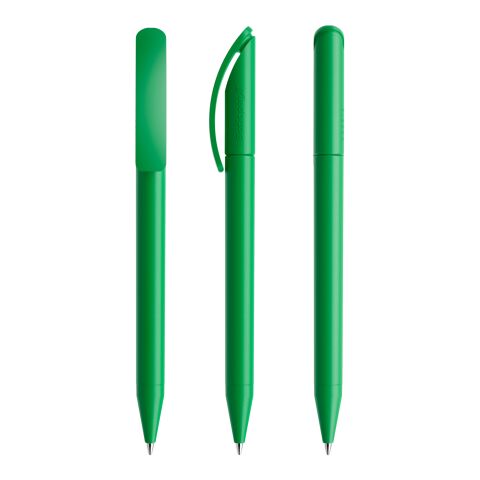 Nachhaltiger Werbeartikel Prodir DS3 Drehkugelschreiber Biotic Pen – dunkelgrün – mit Logo bedruckt