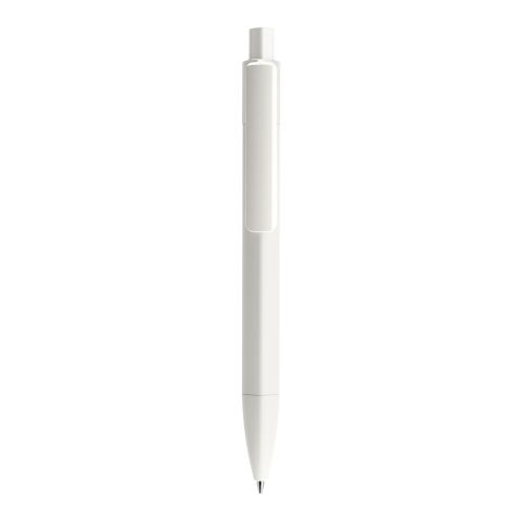 Prodir DS4 Druckkugelschreiber quadratisch weiß | ohne Werbeanbringung | ohne Werbeanbringung | 02 White | 02 White | Matt Kunststoff | Matt Kunststoff | Blau