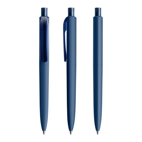 Prodir DS8 Druckkugelschreiber Soft Touch marineblau | Blau | ohne Werbeanbringung | ohne Werbeanbringung