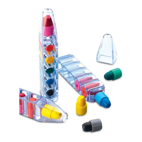 6-teiliges Set Wachsmalkreide