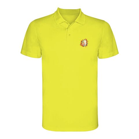 Monzha Sport Poloshirt für Kinder Standard | Fluor Yellow | 8 | ohne Werbeanbringung | Nicht verfügbar | Nicht verfügbar | Nicht verfügbar
