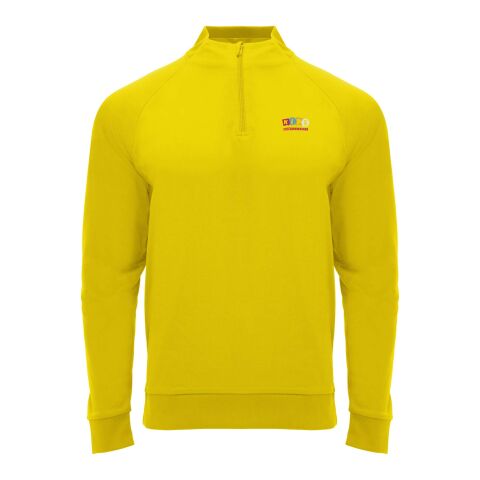 Epiro Half-Zip Sweatshirt für Kinder Standard | gelb | 14 | ohne Werbeanbringung | Nicht verfügbar | Nicht verfügbar | Nicht verfügbar
