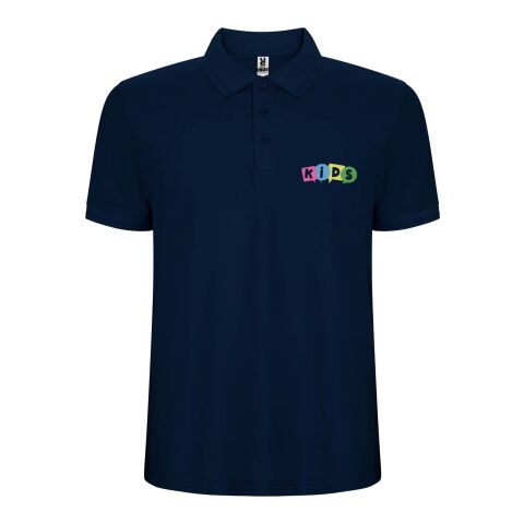Pegaso Premium Poloshirt für Kinder Standard | Navy Blue | 3/4 | ohne Werbeanbringung | Nicht verfügbar | Nicht verfügbar | Nicht verfügbar