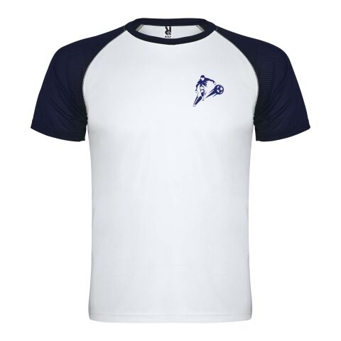 Indianapolis Sport T-Shirt für Kinder Standard | weiss-Navy Blue | 16 | ohne Werbeanbringung | Nicht verfügbar | Nicht verfügbar | Nicht verfügbar