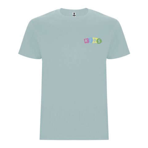PF Concept Deutschland GmbH 48h Express-Druck Werbeartikel Stafford T-Shirt für Kinder – Washed Blue – 11/12 – mit Logo bedruckt