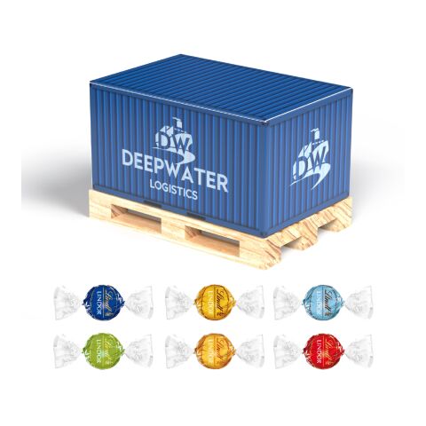 Werbeartikel Geschenk Mini-Palette gross – mit Logo bedruckt