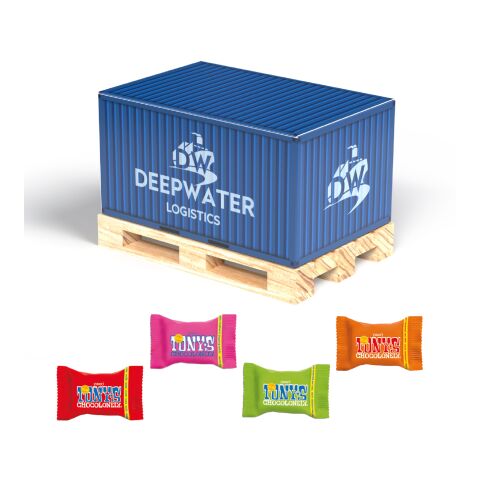 Werbeartikel Geschenk Mini-Palette gross – mit Logo bedruckt