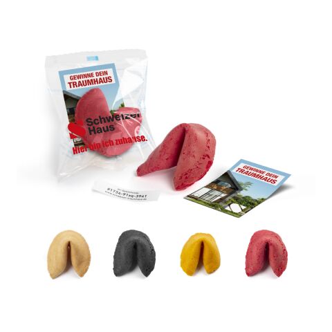 Glückskekse mit Werbekärtchen