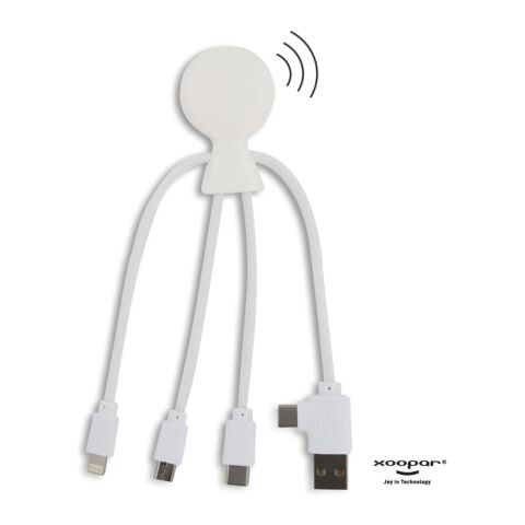 2099 | Xoopar Mr. Bio Smart Charging cable with NFC Weiss | ohne Werbeanbringung | Nicht verfügbar | Nicht verfügbar | Nicht verfügbar