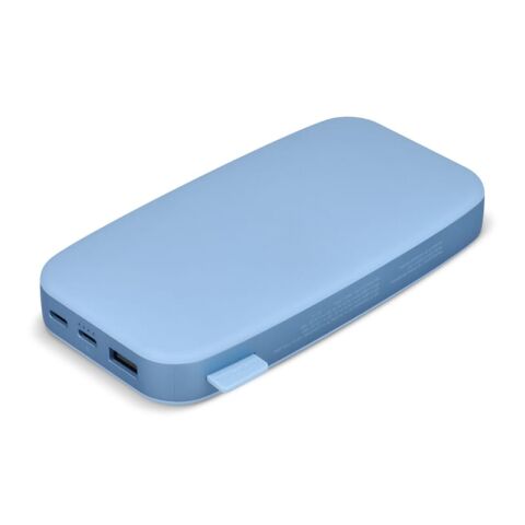 Werbeartikel 2PB18100 | Fresh 'n Rebel Powerbank 18000mAh USB-C Fast Charging 20W – Hellblau – mit Logo bedruckt