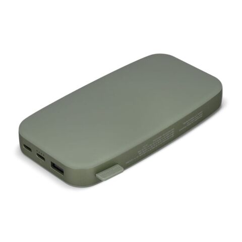 Werbeartikel 2PB18100 | Fresh 'n Rebel Powerbank 18000mAh USB-C Fast Charging 20W – Dried Green – mit Logo bedruckt