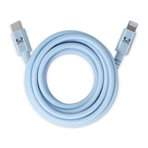 2ULC200 | Fresh &#039;n Rebel USB-C zu Apple Lightning Kabel 2.0m Pastellblau | ohne Werbeanbringung