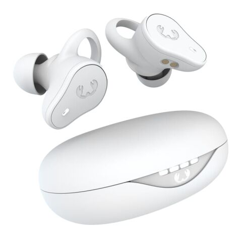 Werbeartikel 3TW1600 | Fresh 'n Rebel True Wirel. Sport-Kopfhörer – Hellgrau – mit Logo bedruckt