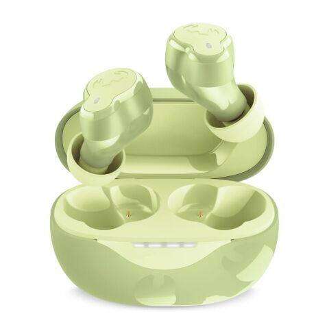 Werbeartikel Fresh 'n Rebel Twins Breez True Wireless Earbuds – Hellgrün – mit Logo bedruckt