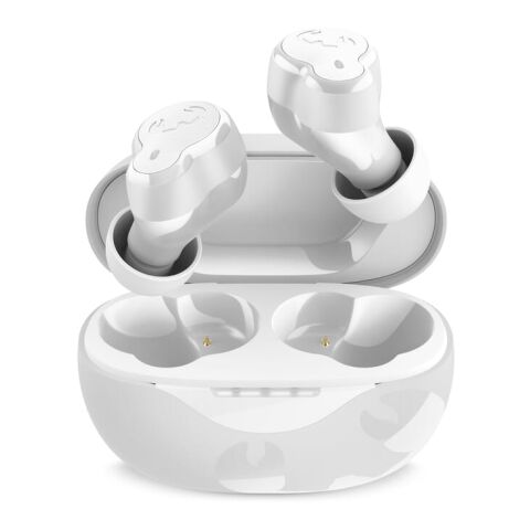Werbeartikel Fresh 'n Rebel Twins Breez True Wireless Earbuds – Hellgrau – mit Logo bedruckt