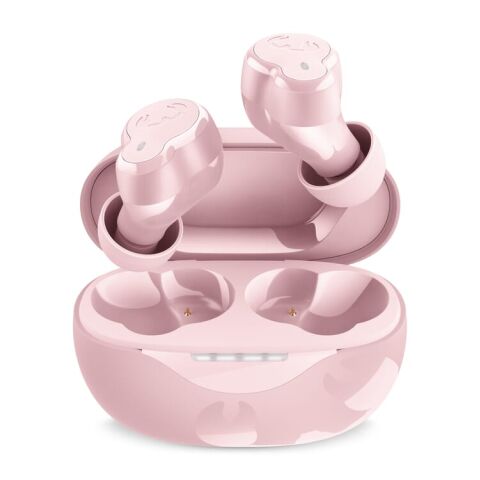 Werbeartikel Fresh 'n Rebel Twins Breez True Wireless Earbuds – Rosa – mit Logo bedruckt