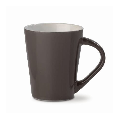 Werbeartikel Tasse Nice 270ml – Grau – mit Logo bedruckt