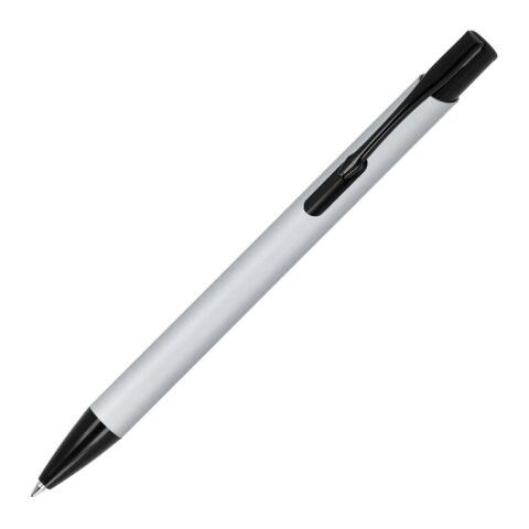 Werbeartikel Alicante Soft Touch R-AL schwarze Tinte – grau-schwarz – mit Logo bedruckt