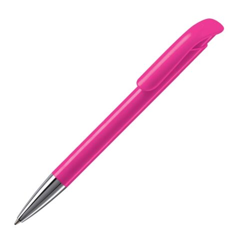 Kugelschreiber Atlas Hardcolour mit Metallspitze Rosa | 1-farbiger Tampondruck | Clip | 30 mm x 8 mm | Nicht verfügbar