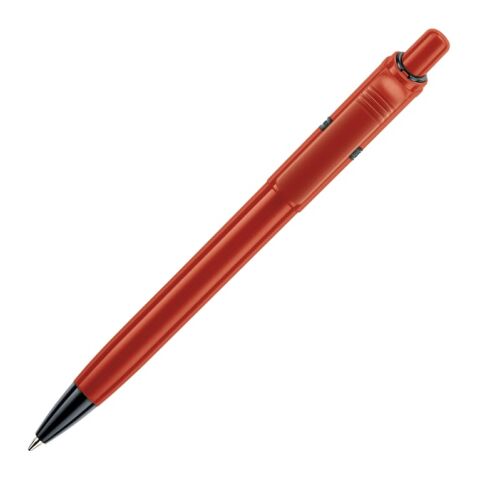 Kugelschreiber Ducal Extra hardcolour Rot Weiß | 1-farbiger Siebdruck | 270° vom Clip | 40 mm x 25 mm | Nicht verfügbar