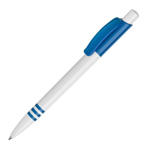 Kugelschreiber Tropic hardcolour Weiss-Blau / Weiss | ohne Werbeanbringung | Nicht verfügbar | Nicht verfügbar | Nicht verfügbar