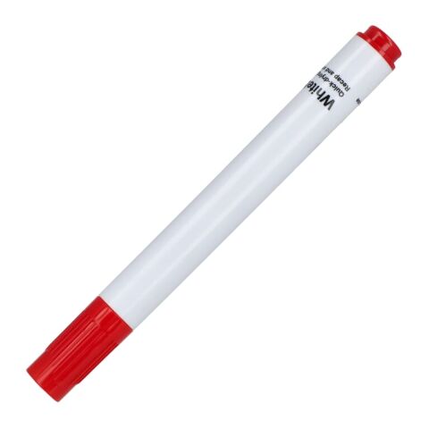 Whiteboard-Marker Rot Weiß | ohne Werbeanbringung | Nicht verfügbar | Nicht verfügbar