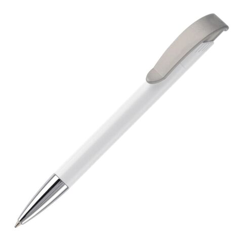 Werbeartikel KS Apollo Metall Tip HC – weiss-Silber – mit Logo bedruckt