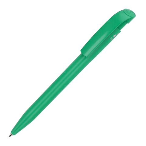 Nachhaltiger Werbeartikel Kugelschreiber S45 recycled Hardcolour – Grün – mit Logo bedruckt