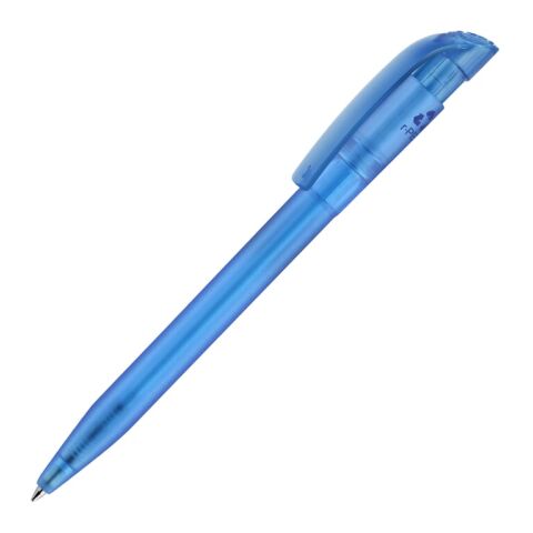 Kugelschreiber S45 R-PET Transparent Blau / Weiss-Blau / Weiss | ohne Werbeanbringung | Nicht verfügbar | Nicht verfügbar | Nicht verfügbar