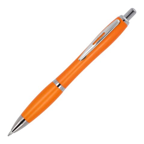 Werbeartikel Kugelschreiber Hawaii hardcolour R-ABS – Orange – mit Logo bedruckt