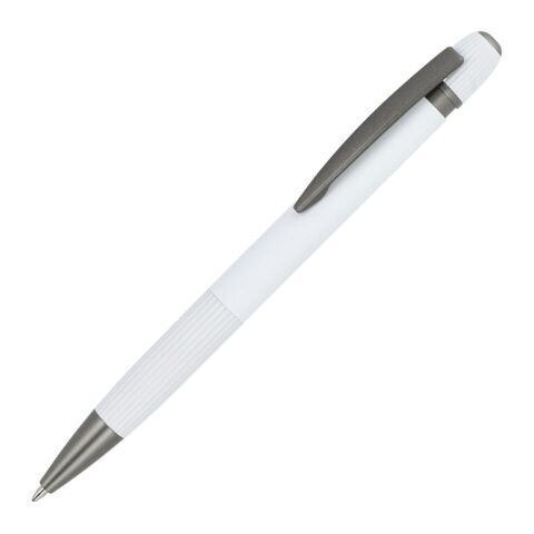 Aluminium-Kugelschreiber Toulouse Softtouch Weiss | ohne Werbeanbringung | Nicht verfügbar | Nicht verfügbar