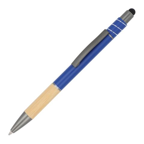 Werbeartikel Fidget Spinner Stift – Dunkelblau – mit Logo bedruckt