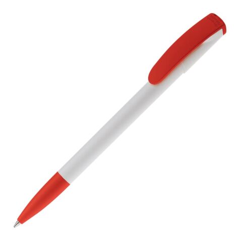 Kugelschreiber Deniro Hardcolour Weiss-Rot / Weiß | ohne Werbeanbringung | Nicht verfügbar | Nicht verfügbar | Nicht verfügbar