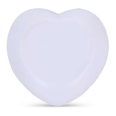 Anti-Stress-Herz Weiss | ohne Werbeanbringung | Nicht verfügbar | Nicht verfügbar